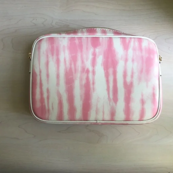 New Michael Kors Shell Pink & White Crossbody Bag w/ Gift - Picture 4 of 13